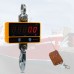 Digital Crane Scale 500KG /1100 LBS Heavy Duty Industrial Hanging Scale 100M Remote Control   