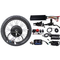 RisunMotor 36V 48V 60V 72V 3000W eBike Conversion Kits Motor Wheel Kits with Customized Display