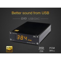 D10 USB DAC DSD HiFi 32Bit 384KHz CSS XMOS XU208 ES9018K2M OPA2134 Audio Amplifier Decoder 