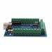 MACH3 4-Axis USB CNC Controller Card Smooth Stepper Motion Control for CNC Engraving 12-24V 100KHz