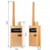 Golden RF Signal Detector Anti-Spy Detector GSM Bug Camera GPS Finder 1MHz-8000MHz G319