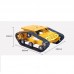RC Tank Chassis Kit DIY Parts Self Assembling Needed Smart Tracked Robot Platform