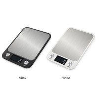 5kg/1g Digital Kitchen Scale Food Scale Stainless Steel Baking Scale LCD Backlight Display