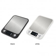 5kg/1g Digital Kitchen Scale Food Scale Stainless Steel Baking Scale LCD Backlight Display