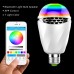 Bluetooth Light Bulb Speaker E27 LED RGB Wireless Music Bulb 7 Light Color WiFi APP Control