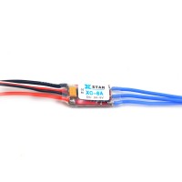 XC-10A RC Hobby Brushless ESC 10A 1-2S 8g Electronic Speed Controller Dual-way Forward Reverse Brake modes