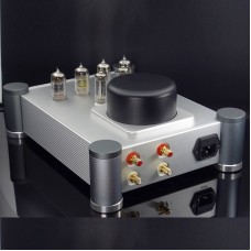 Vacuum Tube Preamp Stereo Audio HiFi Tube Preamplifier Russsian EH Tubes 12AU7*2 + 12AX7*2 + 6Z2*2