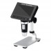 5MP HD 1080P Digital Microscope Metal Stand 4.3'' LCD Screen for Circuit Board Industry Clock DM3