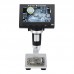 5MP HD 1080P Digital Microscope Metal Stand 4.3'' LCD Screen for Circuit Board Industry Clock DM3