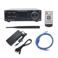 Pure Digital Amplifier Bluetooth Amp 4.2AUX Input Support APTX NFC USB/AUX/Optical/Coaxial D802C PRO