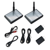 2.4G 50m Wireless Audio Speaker Adapter Stereo Link Sender Receiver Transmitter Amplifer Standard Version