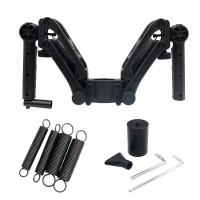 5-Axis Camera Handle Grip Double Handle Work With 3-Axis Gyro Stabilizer For Camera Video DV Wedding