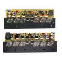 One Pair KSA50 MarkII Class A Power Amplifier Board 50W+50W With MJ15025  MJE15035