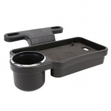 Foldable Car Food Tray Holder Cup Holder for Car Rear Back Seat Meal Tray Water Cup  