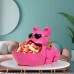 Desktop Dog Storage Box Resin Statue Storage Box Living Room Decoration Blue/Pink