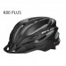 Cycling Helmet + Visor Magnetic Goggles Integrally-molded MTB Road Bicycle Helmet 55-62cm