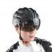 Cycling Helmet + Visor Magnetic Goggles Integrally-molded MTB Road Bicycle Helmet 55-62cm