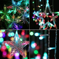 2M 138 LEDs Star String Lights Fairy Lights Christmas Wedding Home Party Birthday Decoration 