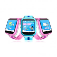 GPS Smart Watch for Kids Q10 with 1.54Inch Touch Screen SOS Call Location Device Tracker