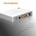 M8A DSD512 HIFI Decoder Support DOP DAC ES9038 PCM768kHz Micro USB AMP Optical Coaxial IN RCA Out
