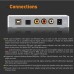 M8A DSD512 HIFI Decoder Support DOP DAC ES9038 PCM768kHz Micro USB AMP Optical Coaxial IN RCA Out