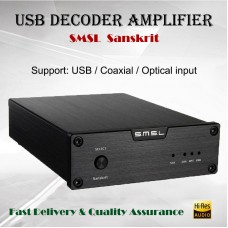Sanskrit 6th Decoder Amplifier USB DAC Audio AMP Hi-fi Portable Decodificador 32Bit Power Amplificador
