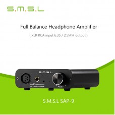 SSAP-9 Full Balanced Digital Headphone Amplifier Class A HIFI Audio Stereo TPA6120A2 RCA/XLR Input  