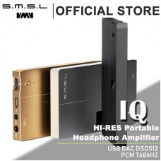 IQ Portable Headphone Amplifier DAC XMOS USB DSD512 DAC Balanced Output Headphone Amp