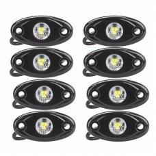 8X CREE LED Off-road Fender Light Rock Light White Light JEEP ATV 4x4 Truck Trail Fender Light