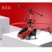 Mini RC Helicopter for Kids RC Drone Infrared Induction LED Light with USB Charging Cable
