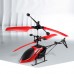 Mini RC Helicopter for Kids RC Drone Infrared Induction LED Light with USB Charging Cable