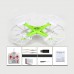 RC Quadcopter Drone 2.4G 6-Axis Remote Control Quadcopter Helicopter without Camera 