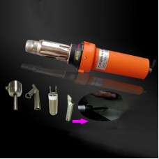 2000W Hot Air Welder Gun Plastic Welding Gun Tools Set with Round Nozzle Speed Welding Nozzle