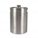 5L 170OZ Stainless Steel Beer Growler Mini Keg Growler Beer Brewing Making Silver