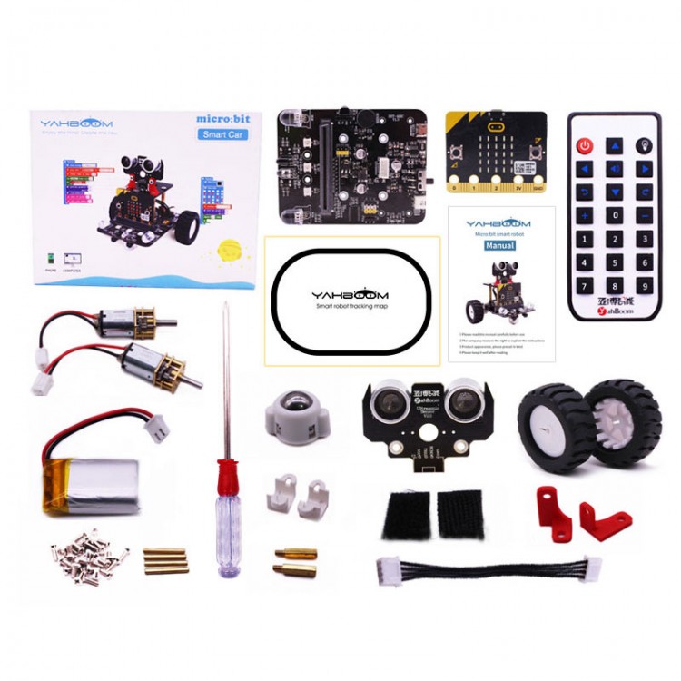 Smart Car Kit Programmable Robot Car DIY for Fanatics As Gift without ...