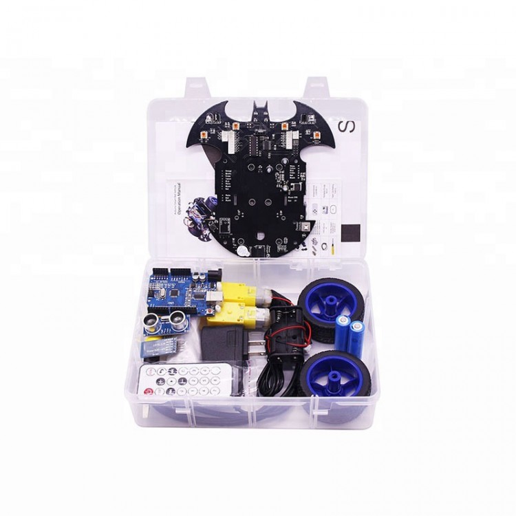 Smart Car Kit Arduino Robot Car Kit Wireless Control DIY Learning Toys ...