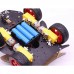 4WD Arduino Smart Car Kit Robot Car Kit w/Ultrasonic Sensor Programmable without Controller Board