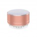 A10 Portable Bluetooth Wireless Speaker Mini Metal Speaker Chargeable with LED Light 