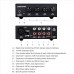 5-Channel Stereo Microphone Mixer with Earphone Monitoring B895