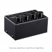 Four-Channel Passive Stereo Mixer Mini Size B896 for CD Player Tape Player Computer Mobile Phone 