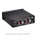 Pre Amplifier Stereo Booster Dual Sound Source Headphone Amp 2 IN 3 OUT w/ Volume Control B899