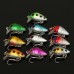 56pcs Lot Mixed Minnow Fishing Lures Bass Baits Crankbaits Fish Hooks Tackle Outdoor