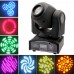 4-Pack 60W RGBW Stage Light LED Spot Moving Head Lights DMX Disco DJ Party Lighting