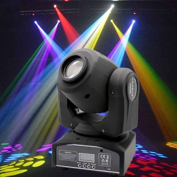 4-Pack 60W RGBW Stage Light LED Spot Moving Head Lights DMX Disco DJ ...