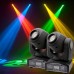 4-Pack 60W RGBW Stage Light LED Spot Moving Head Lights DMX Disco DJ Party Lighting