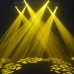 4-Pack 60W RGBW Stage Light LED Spot Moving Head Lights DMX Disco DJ Party Lighting