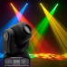 2PCS 60W RGBW Stage Light LED Spot Moving Head Lights DMX Disco DJ Party Lighting 