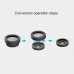 Beauty LED Lights HD 0.4x-0.6x Wide Angle Macro Camera Lens for iPhone X 8 Plus