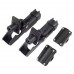 Adjustable Side Rail Mount Fishing Pole Rod Holder Tackle Racks for Kayak Boat 2-Pack            