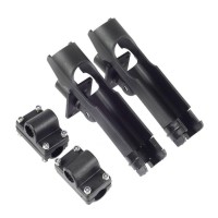 Adjustable Side Rail Mount Fishing Pole Rod Holder Tackle Racks for Kayak Boat 2-Pack            